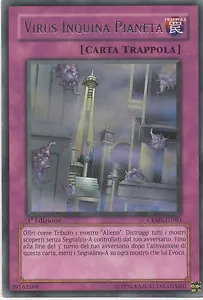 YU GI OH VIRUS INQUINA PIANETA • CRMS • RARA - Foto 1 di 1