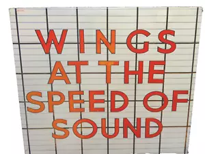 Wings Wings At The Speed Of Sealed Vinyl Record LP Album USA 1976 SW-11525 - Picture 1 of 9