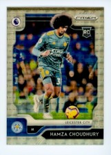 2019-20 Hamza Choudhury Panini Prizm Power Gold Leicester City Rookie Card 1/5