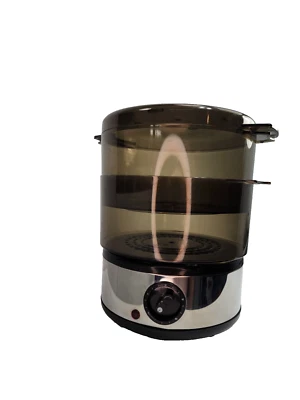 Chef Buddy 4 Quart Electric Stainless Steel Food Steamer - Image 1 of 4