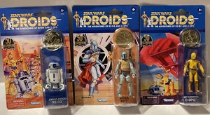 Star Wars TVC Retro Collection DROIDS BOBA FETT R2-D2 C-3PO Target Exclusive Lot - Bild 1 von 10