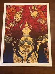 Malleus Faith No More Red Rocks poster 2015 Mr Bungle Metallica Foo Fighters RSD - Picture 1 of 9