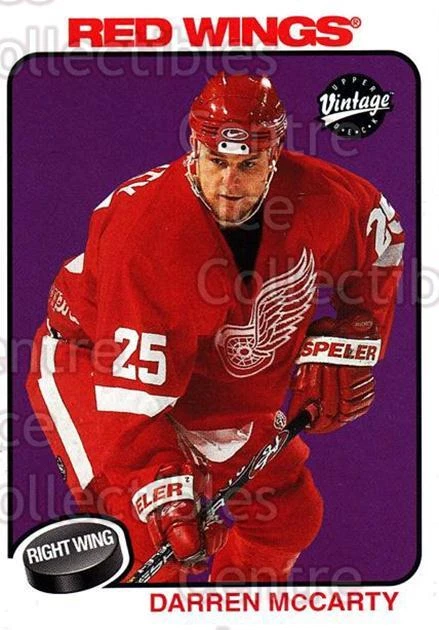 2001-02 UD Vintage #94 Darren McCarty - Image 1 of 1