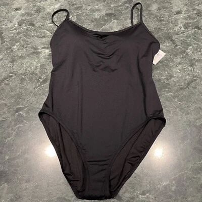 Gap Swim Size XL Recycled Tank One-Piece Swimsuit Black NWT — 第 1/4 张图片