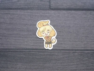 Animal Crossing | Isabelle Cute Sticker Decal | Great For Bottles, Laptops etc - Picture 1 of 4