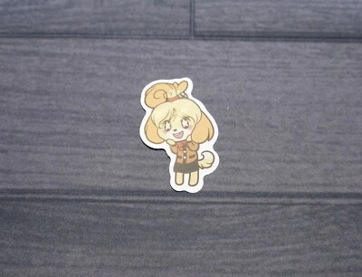 Animal Crossing | Isabelle Cute Sticker Decal | Great For Bottles, Laptops etc - Image 1 of 4