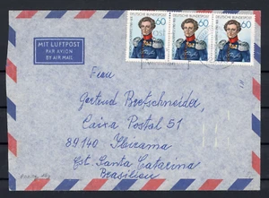 Lupo letter FRG Mi. No. 1115 multiple franking Oderhausen-Ibirama - b11336 - Picture 1 of 2