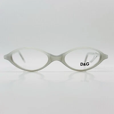 Dolce Gabbana Gafas Damas Ovaladas Blanco Madreperla Mod. Logo DG 4041 D&G Foto 1 de 4