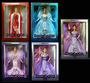 Muñeca Barbie Pelirroja Lavanda Edición Coleccionista 2003 2001 2002 Lote Vacaciones 5 En muy buena condición - Imagen 1 de 9
