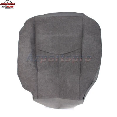 Cubierta de asiento de tela inferior del conductor gris para GMC Sierra 1500 2003 2004 2005 2006 2007 Foto 1 de 4