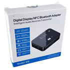 Zyyini M8 NFC Cyfrowy wyświetlacz Nadajnik Bluetooth Odbiornik Adapter audio 