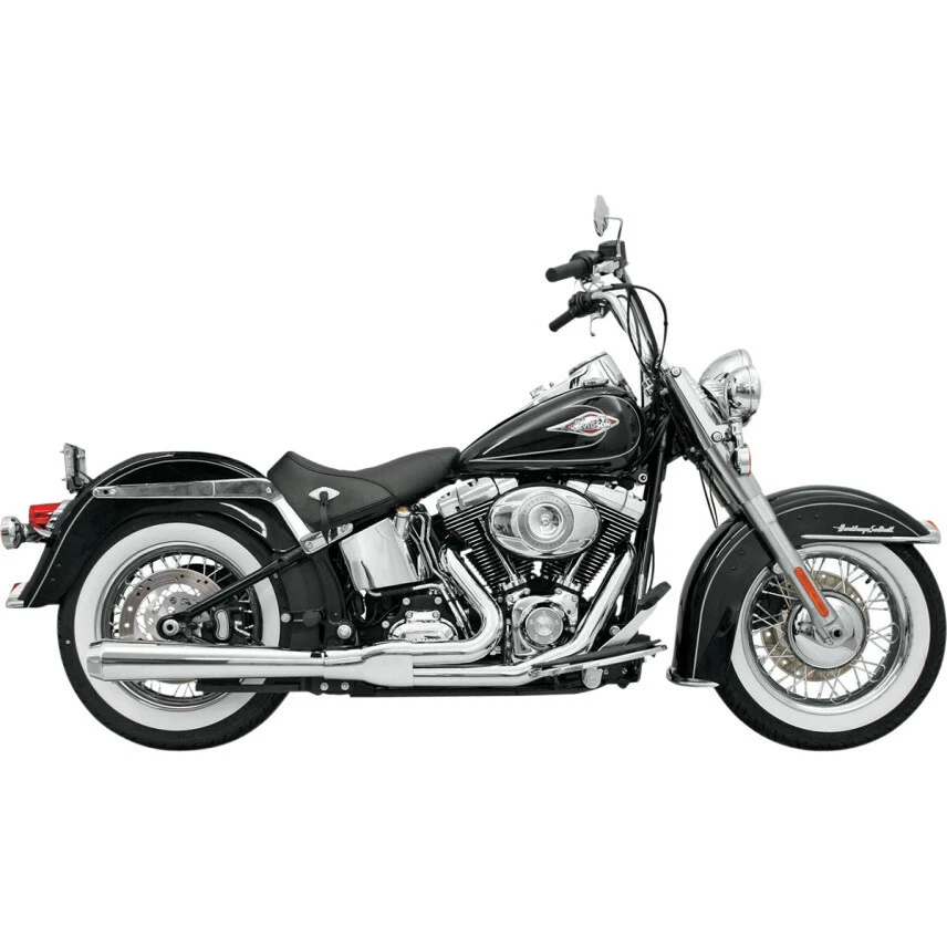 Escape megáfono largo Bassani cromado Road Rage 2 en 1 Harley Softail 86-17 Foto 1 de 1