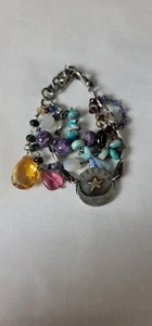 Jes MaHarry "Venus Rising" Sterling 14k 4 Strand Bracelet 7" - Picture 1 of 9