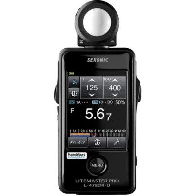 New!! Sekonic LITEMASTER PRO L-478DR-U LightMeter (US/FCC Version)- Pocketwizard - Image 1 of 4