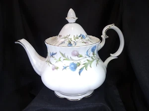 Vintage c.1960's BRIGADOON Original Royal Albert Bone China England Teapot - Picture 1 of 19