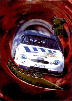 1998 Press Pass VIP - Driving Force Rusty Wallace #DF 18 - Image 1 of 2