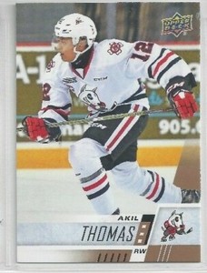 2017-18 Upper Deck CHL #209 Akil Thomas (Los Angeles Kings)