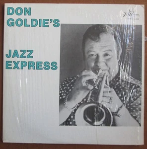 Don Goldie's Jazz Express LP Vinyl Album 1983 1st US Press Jazzology J-135 - Picture 1 of 4