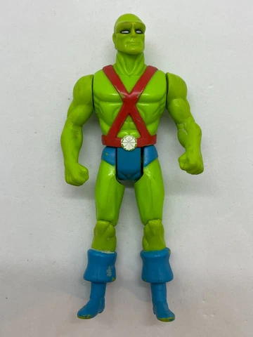 Vintage 1985 Kenner DC Super Powers Martian Manhunter Figure - No Cape Cover