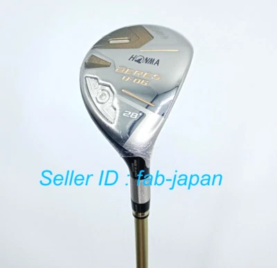 HONMA BERES U-06 HYBRID U28 S-FLEX ARMRQ X 47 2 Star GRAPHITE SHAFT w/HC RESCUE - Image 1 of 4