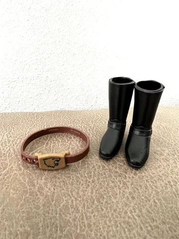 Vintage 1970's Mattel Big Jim WOLF P.A.C.K BELT W/ BUCKLE and BLACK BOOTS Cover