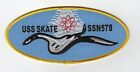 USS Skate SSN 578 - Crest BC Patch Cat No B801