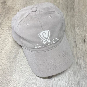 Wynn Golf Club Hat Legendary Headwear StrapBack Baseball Beige NEW NWT - Picture 1 of 10