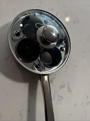 Induction Egg Poacher Pan Non-Stick Vented Stainless Steel Induction compatible  - Image 1 of 4