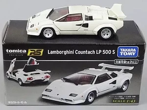 Tomica Premium Lamborghini Countach LP 500 S Blanco Escala 1:43 Takara Tomy - Imagen 1 de 2