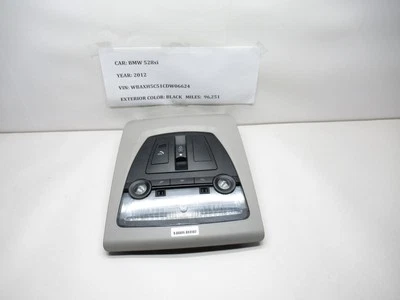 BMW 528i xDrive 2012-2016 consola superior montada en el techo 28321372 OEM Foto 1 de 4