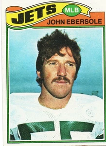 John Ebersole 1977 Topps  #423 - NY Jets - Picture 1 of 2