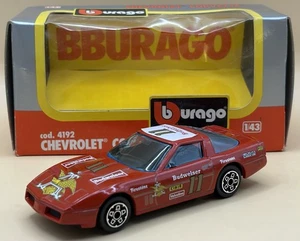 Bburago 1:43 Chevrolet Corvette C4 - Budweiser Racing Red 4192 - Picture 1 of 4
