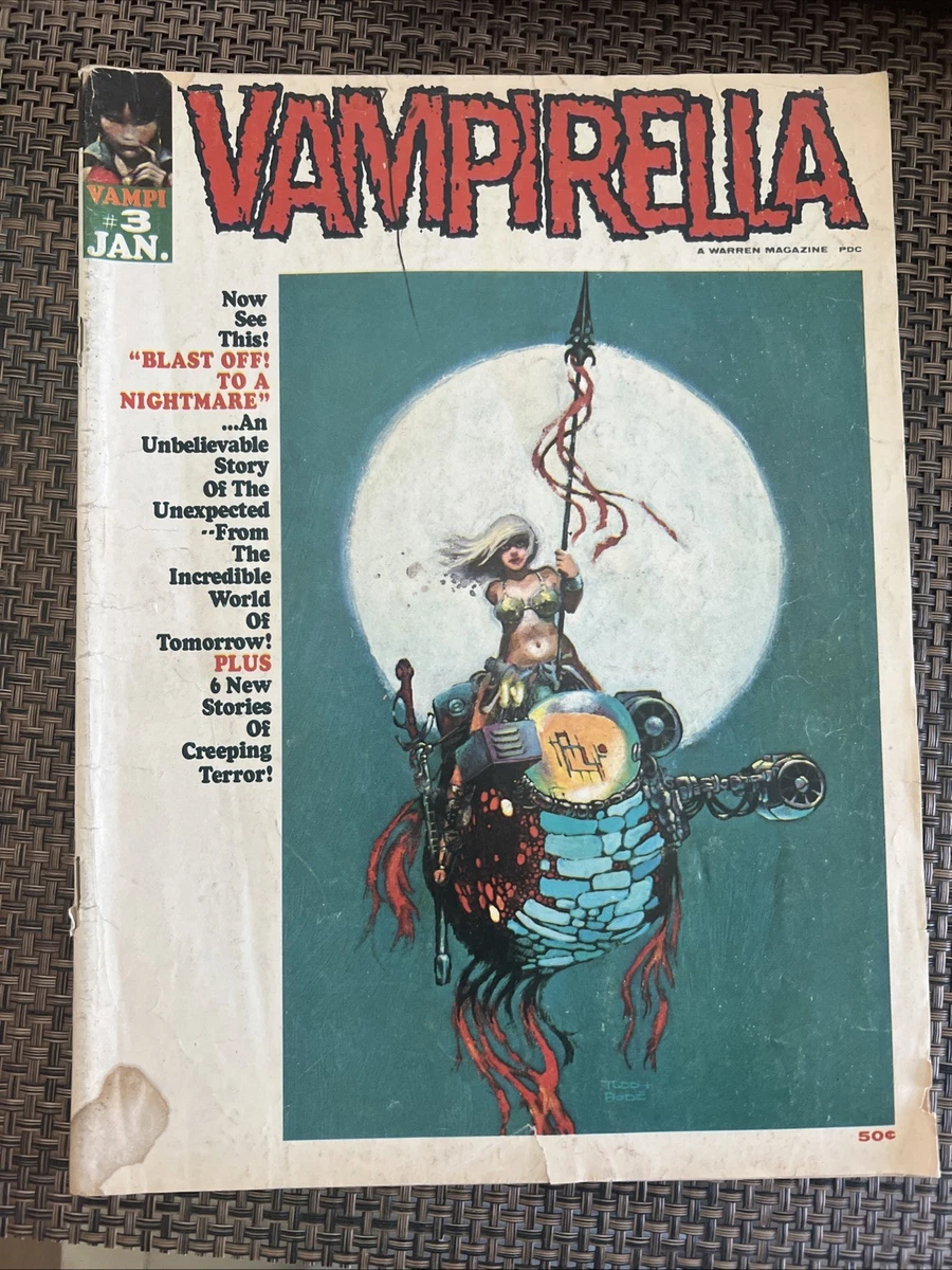 Vampirella Warren Publishing Comics, Graphic Novels & TPBs for