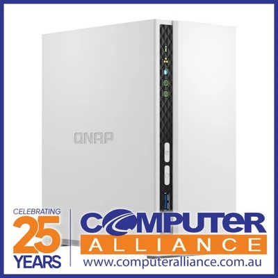 2 Bay QNAP TS-233 Gigabit NAS Unit - image 1 of 4