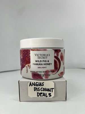 Exfoliante corporal exfoliante Victoria’s Secret Wild Fig & Manuka Honey Delight 13 oz  Foto 1 de 2