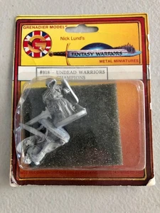 Grenadier Miniatures Pack Undead Warriors Champions #918 Dungeons & Dragons - Picture 1 of 1
