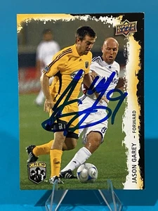 2009 Upper Deck Jason Garey Auto Columbus Crew MLS Autograph - Bild 1 von 2