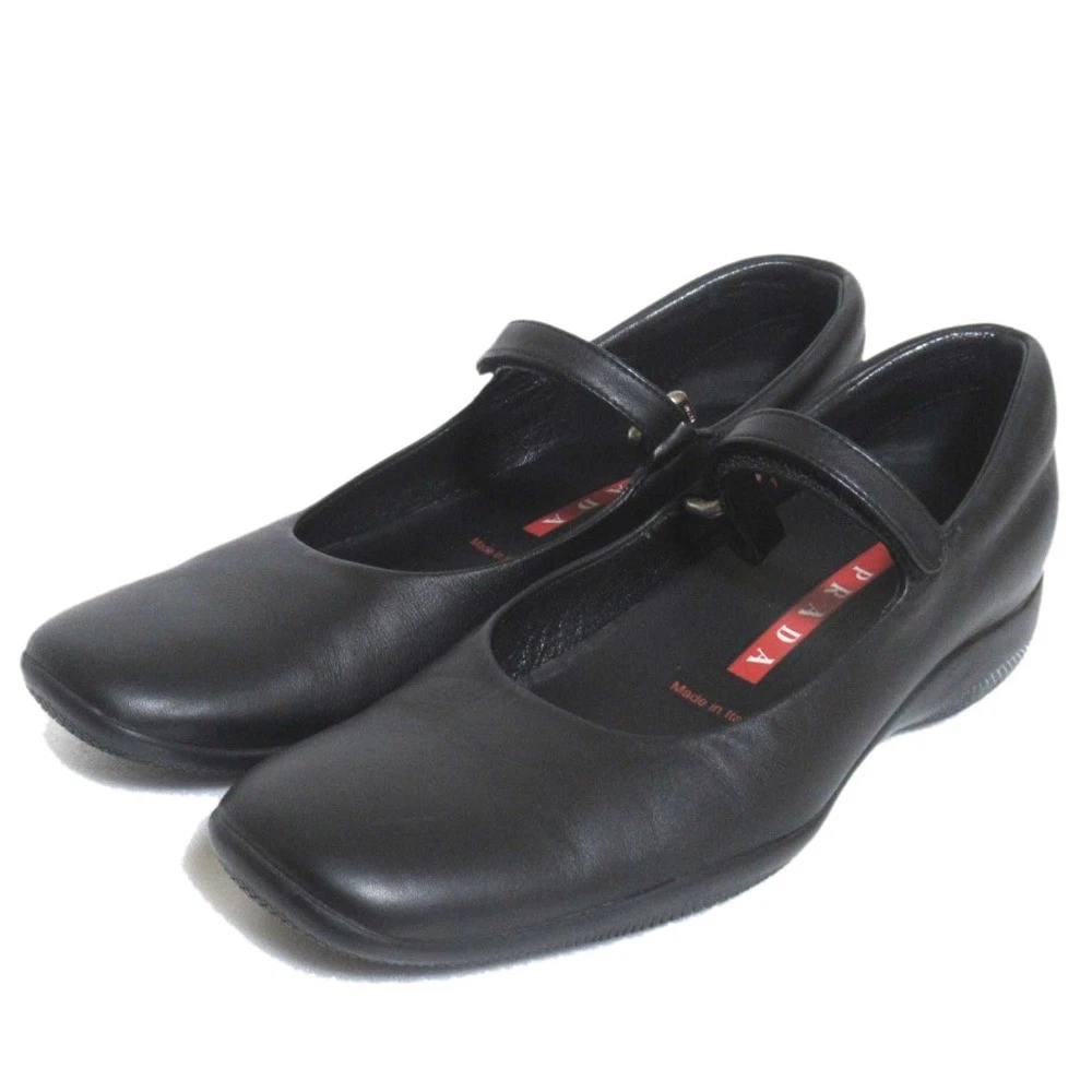 PRADA Women's Leather Upper Mary Jane for sale | eBay