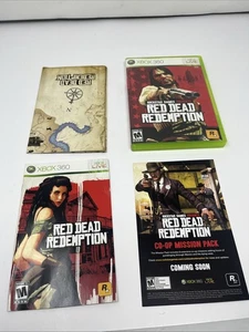 Red Dead Redemption (Microsoft Xbox 360, 2010) CIB With Manual and map - Picture 1 of 6