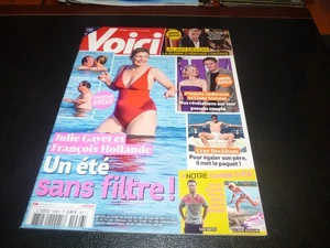 Revue "VOICI N°1966 - 2025" Julie GAYET Alain DELON Pamela ANDERSON Liam NEESON - Picture 1 of 1