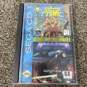 Ultraverse Prime / Microcosm (Sega CD) DOUBLE PACK Clean Discs