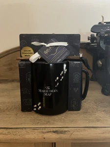 Rae Dunn Harry Potter The Marauder’s Map Color Changing Mug With Wand - Picture 1 of 4