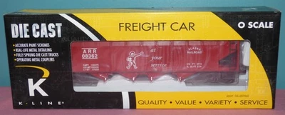 K Line O Scale K623-1012 Alaska Die Cast Hopper Freight Car ARR 08362 - Image 1 of 4