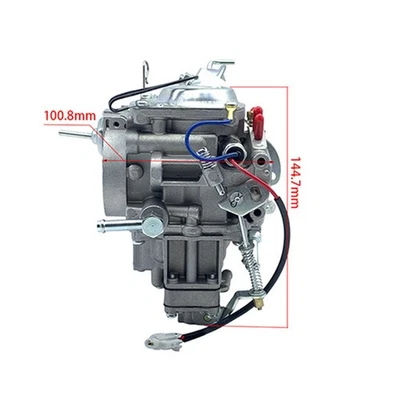 Carburador de carburador 13200-77530 para motor de 3 cilindros Suzuki F6A 660cc Mazda Scrum Foto 1 de 4