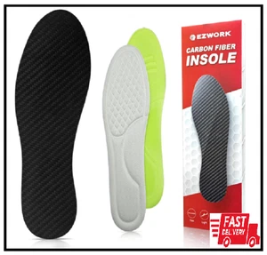 Plantillas de Fibra de Carbono, Placa de Pie 1 PC Inserto de Zapato Rígido Soporte Puntera de Césped - Imagen 1 de 2