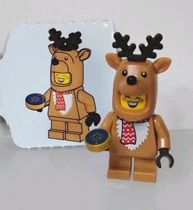 Lego 60475 Minifigur Mädchen Frau Rentier Kostüm City Weihnachten - Bild 1 von 4