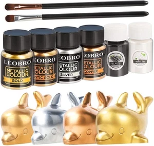 LEOBRO Metallic Mica Powder for Resin, Epoxy Resin Color Pigment, Pigment Pow... - Picture 1 of 8