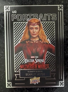 2024 Marvel Studios S 2 UD Portraits Elizabeth Olsen #P60 Wanda SCARLET WITCH - Picture 1 of 2