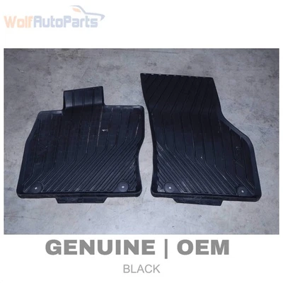 2015-2020 AUDI A3 CABRIOLET 8V - Front Rubber Floor MAT SET 8V1061501 - Image 1 of 4