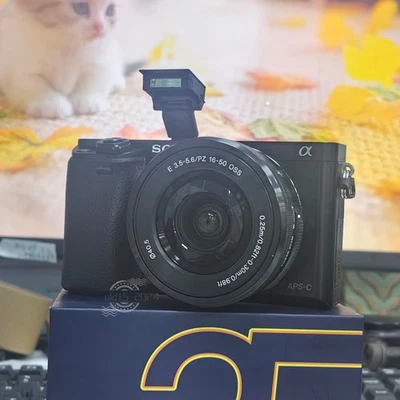 Sony Alpha A6000 ILCE a6000 24.3MP Mirrorless Digital Camera with 16-50mm Lens - Image 1 of 4